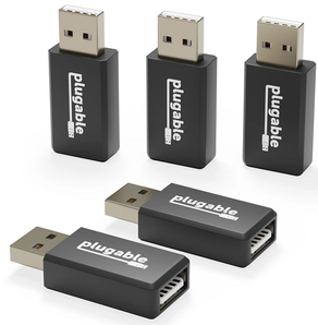 Pluggable Technologies Public USB Data Theft Blocker (5-Pack)