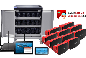 RobotLAB Expeditions VR Standard Kit with Cart