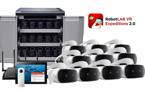 RobotLAB Expeditions VR Advanced Kit with Cart