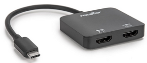 Rocstor USB-C or Thunderbolt 3/4 to Dual HDMI Monitor Adapter