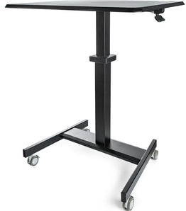 StarTech Mobile Standing Desk with Locking One-Touch Lift for Teacher/Student