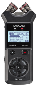 Tascam DR-07XP 2-Channel Handheld Recorder with FREE! Vocal Production & Recording Guide