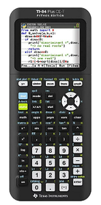 Texas Instruments TI-84 Plus CE Graphing Calculator with Python