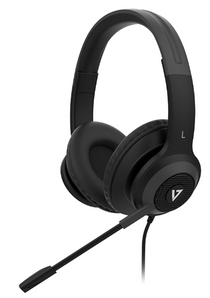 V7 Premium Stereo Headset with 3.5mm & USB Connectivity (Multi-Packs Available) (Closeout While They Last!)