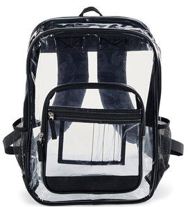 Vivacity Tech PVC Clear Backpack for Laptops Up to 15.6" (While They Last!)