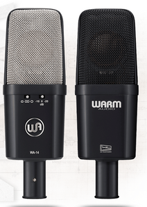 Warm Audio WA-14 Condenser Microphone with FREE Musical Project Management Guide