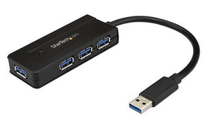 StarTech 4-Port USB 3.0 Mini Hub with Charge Port