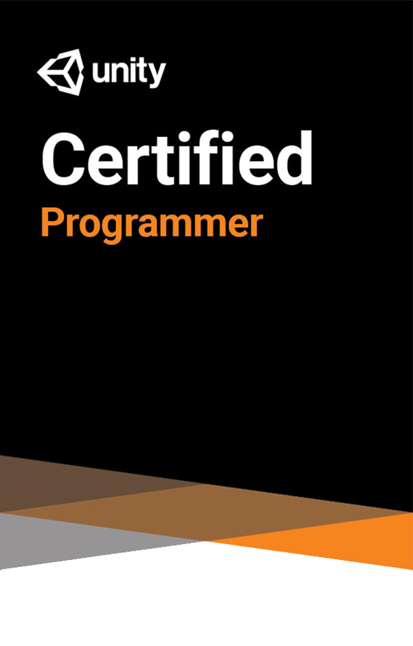 Unity Certification Course Unity Certified Programmer Bundle - certification, courseware (12 mont
