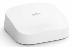 eero Pro 6 Tri-Band Mesh WiFi 6 Router with Built-In Zigbee Smart Home Hub (Renewed)