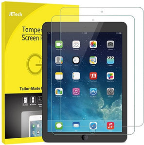 JeTech Tempered Glass Screen Protector for Apple iPad 2/3/4