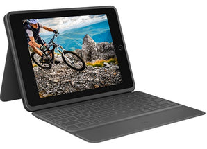 Logitech Rugged Folio Keyboard/Cover Case for Apple iPad 7th/8th/9th Gen (On Sale!)