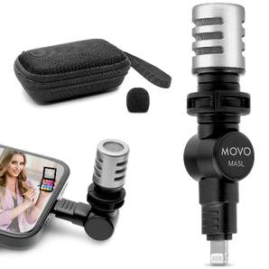 Movo Ma5L Mini Microphone for iPads & iPhones