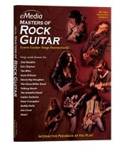 eMedia Masters of Rock Guitar Lessons (Download)