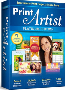 Avanquest Print Artist 25 Platinum for Windows (Download)