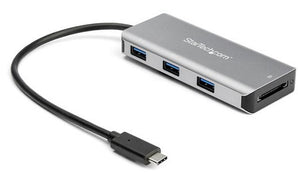 StarTech 3 -Port USB-C Hub with SD Card Reader