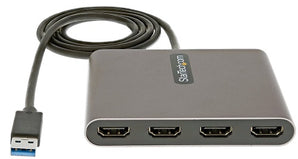 StarTech USB 3.0 to 4x HDMI Adapter with Multi-Monitor Assistant (On Sale!)